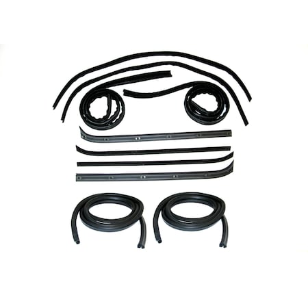 Fairchild Industries Kf1006-10 - 1978-1979 Bronco Weatherstrip Kit KF1006-10